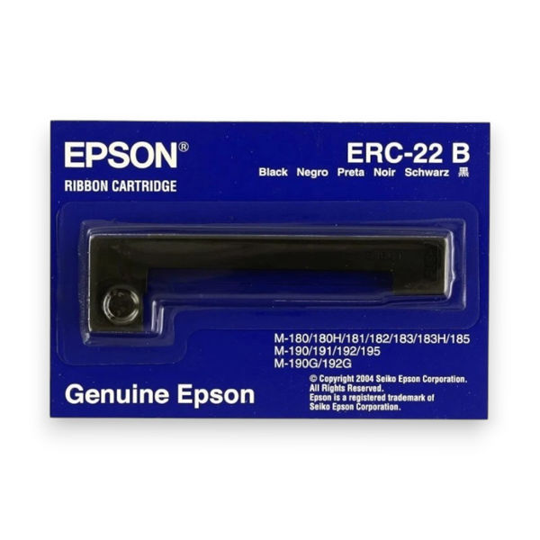 Picture of Epson ERC-22B Ribbon Cartridge Black